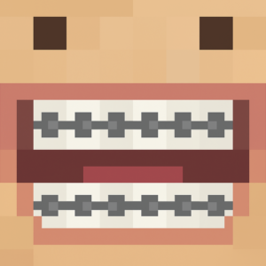 Un sourire minecraft