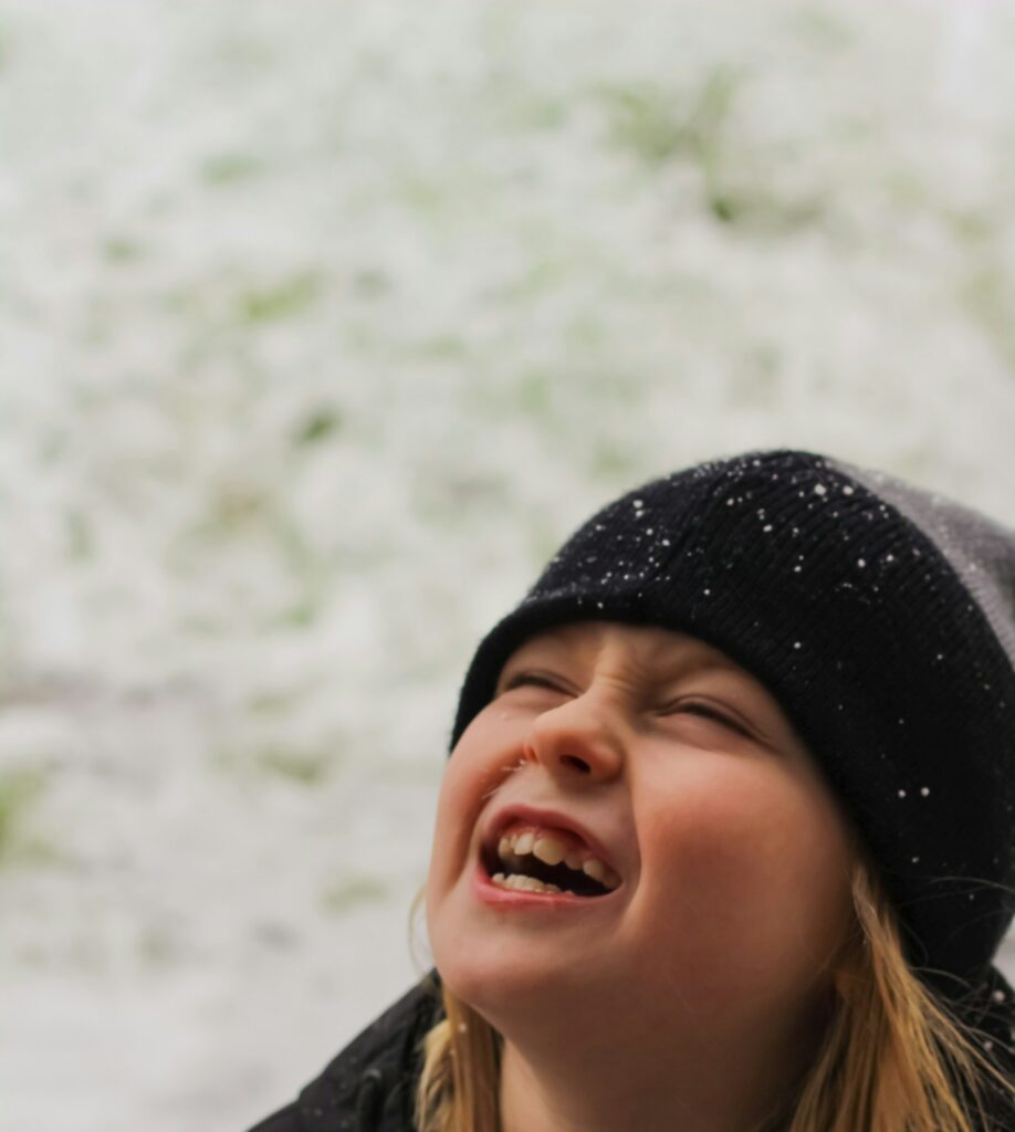 un sourire d'enfant